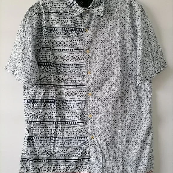 express men's dress shirt size chart Express Men's Slim Solid Cotton Stretch 1Mx Dress Shirt in Black Small